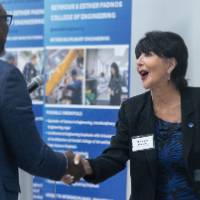 President Mantella introducing Dean Ogundipe